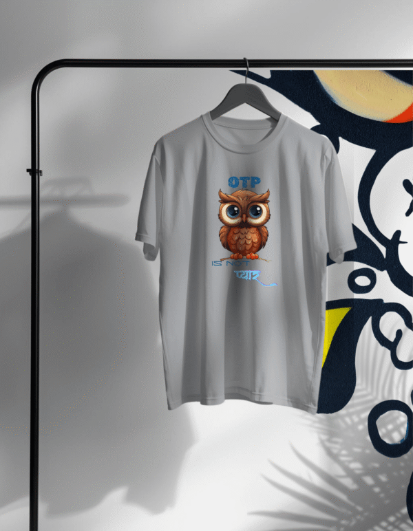 OTP is not Love oversized t-Shirt for Men and Women (Grey)