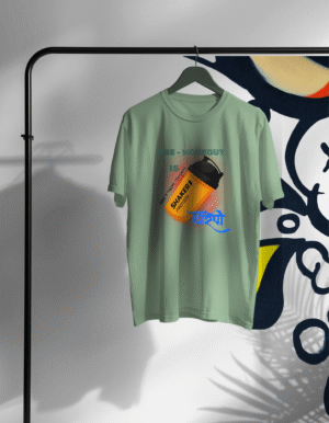 Pre-Workout is Better than Therapy Unisex Terry Oversized Tee (Jade)