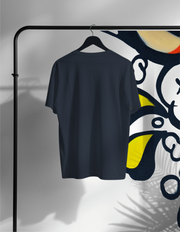 Tank Full but Empty Pocket Supima Cotton t-Shirt for Men and Women (Navy Blue)