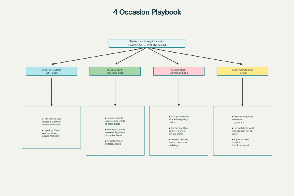 Oversized T-shirt Playbook