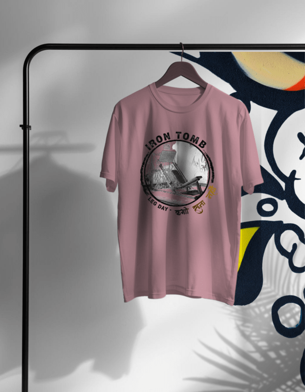 Leg Day, Never Heard of IT flamingo front