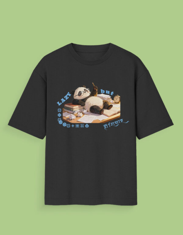 Lazy but Smart Unisex Oversized Standard T-Shirt