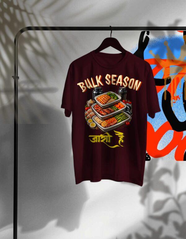 Bulk Season Never Ends Maroon Front